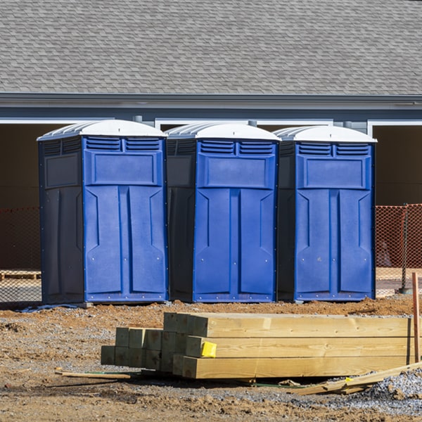 is there a specific order in which to place multiple porta potties in Louisville